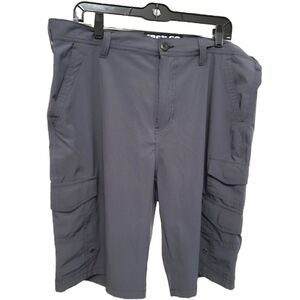 Men's Charcoal Cargo Shorts